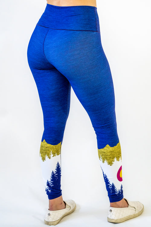 Royal Blue Plus Size Yoga Leggings – Yoga Pants Cat