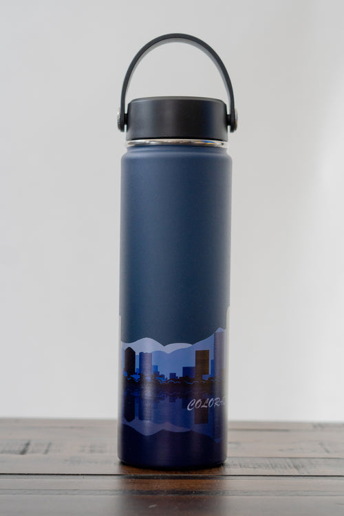 Reflective Colorado Skyline Seltzer Koozie - Colorado Threads Clothing