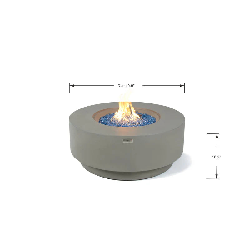 Elementi Colosseo Fire Table Dimensions