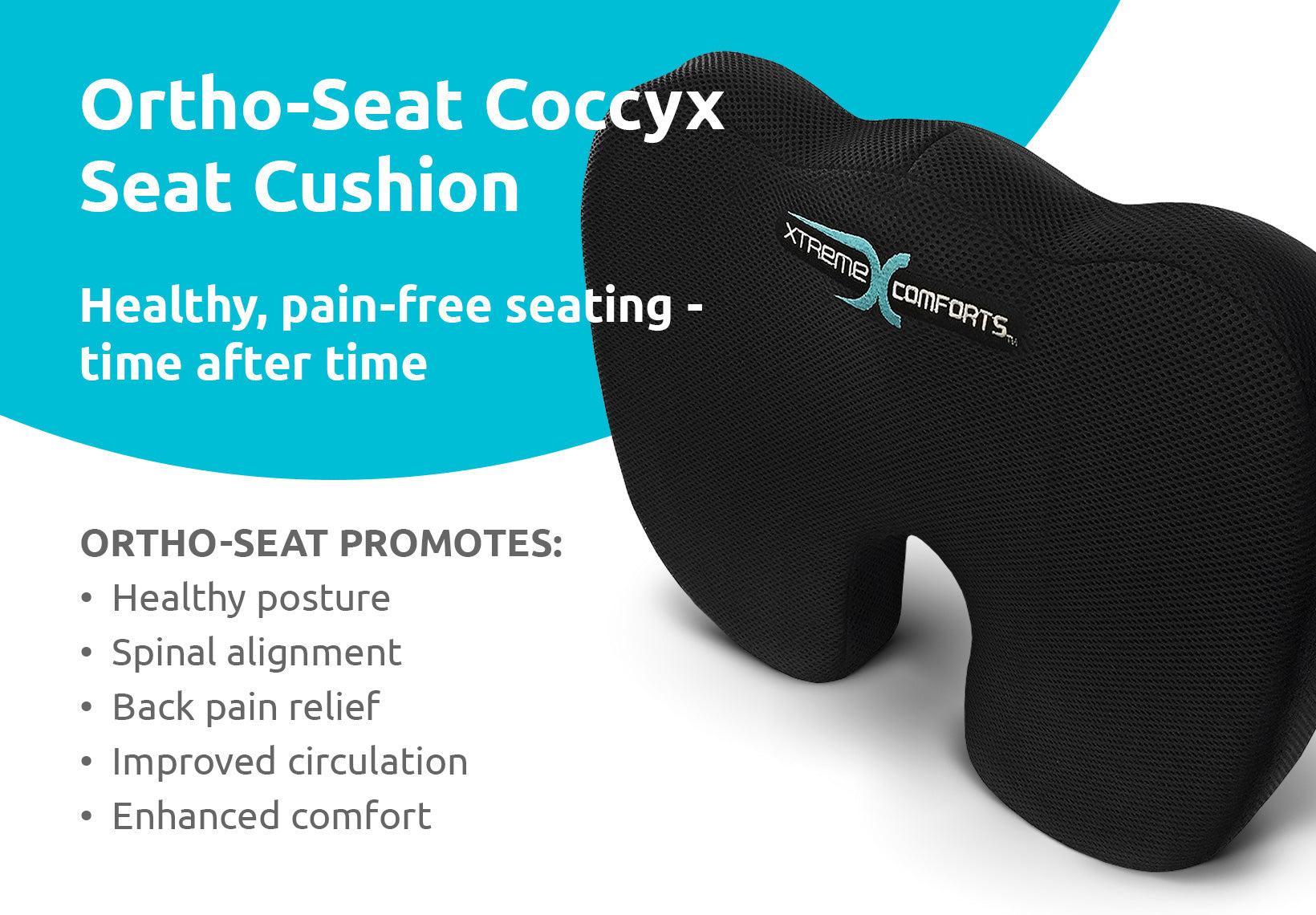 Ortho Seat Coccyx Seat Cushion Xtreme Comforts