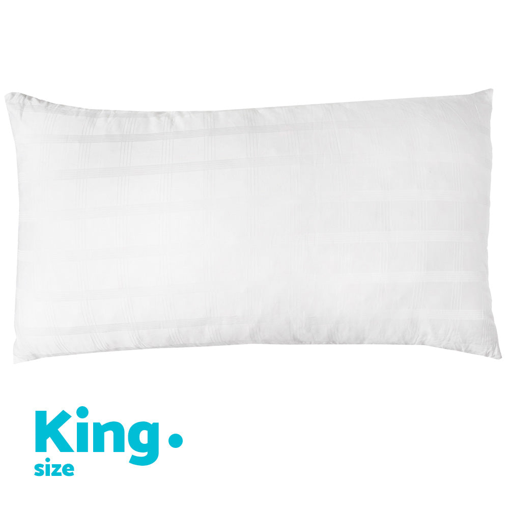 Gel Infused Fiber Memory Foam Pillow With Removable Cover Xtreme