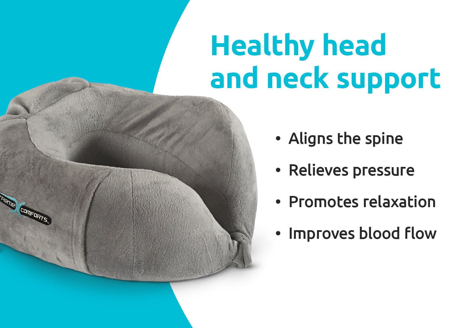 spine align contour neck pillow