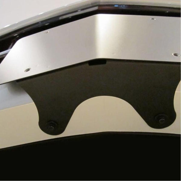 2008 corvette front license plate bracket