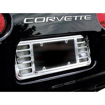 corvette license plate cover