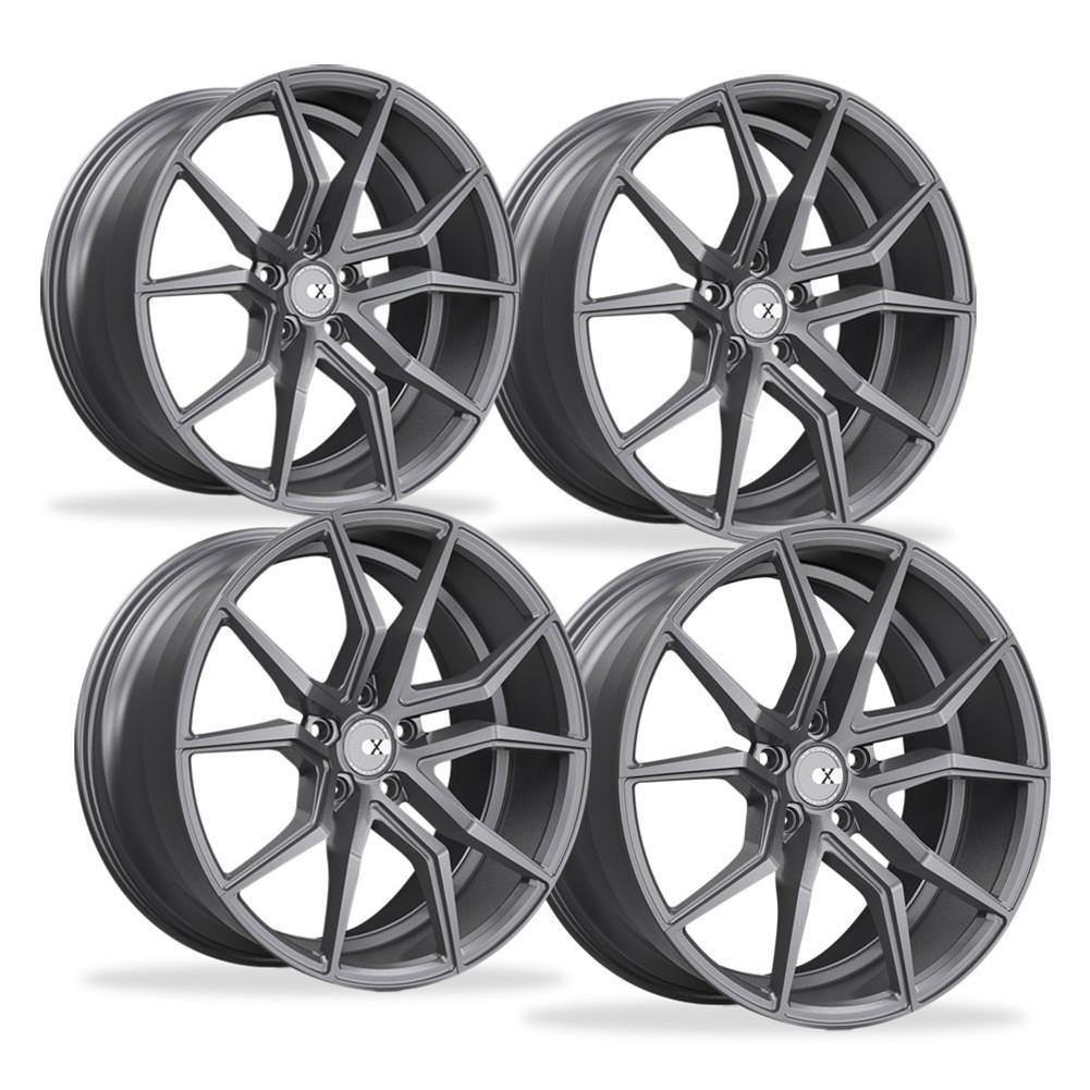 Corvette Wheels - XO Luxury - Verona (Set) : Matte Gunmetal, C5, C6, C
