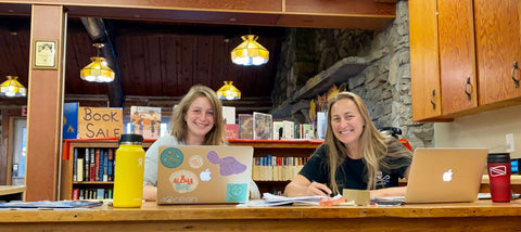 Carola is the new Truli Sizing Specialist.  This is her and I at the Tobermory public library in September doing some Truli size training.