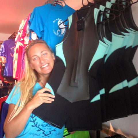 Truli Wetsuits for sale at Laurel Eastman Kiteboarding in Cabarete, The Dominican Republic