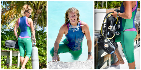 Scuba Diver Life ad of Cesca in the Truli-Capri