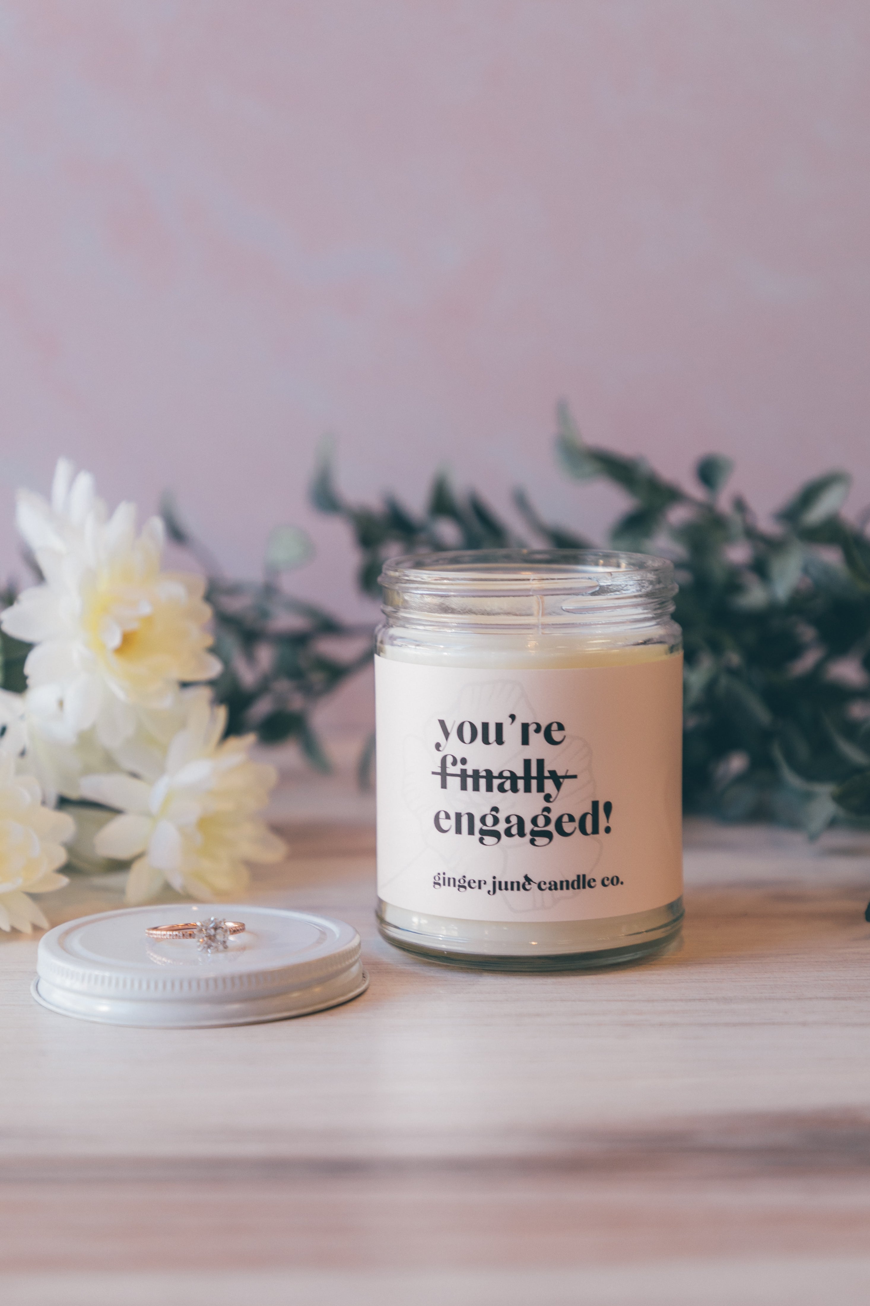 You're Finally Engaged 9 oz Candle