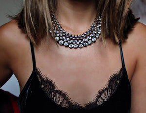 Monroe Crystal Statement Necklace
