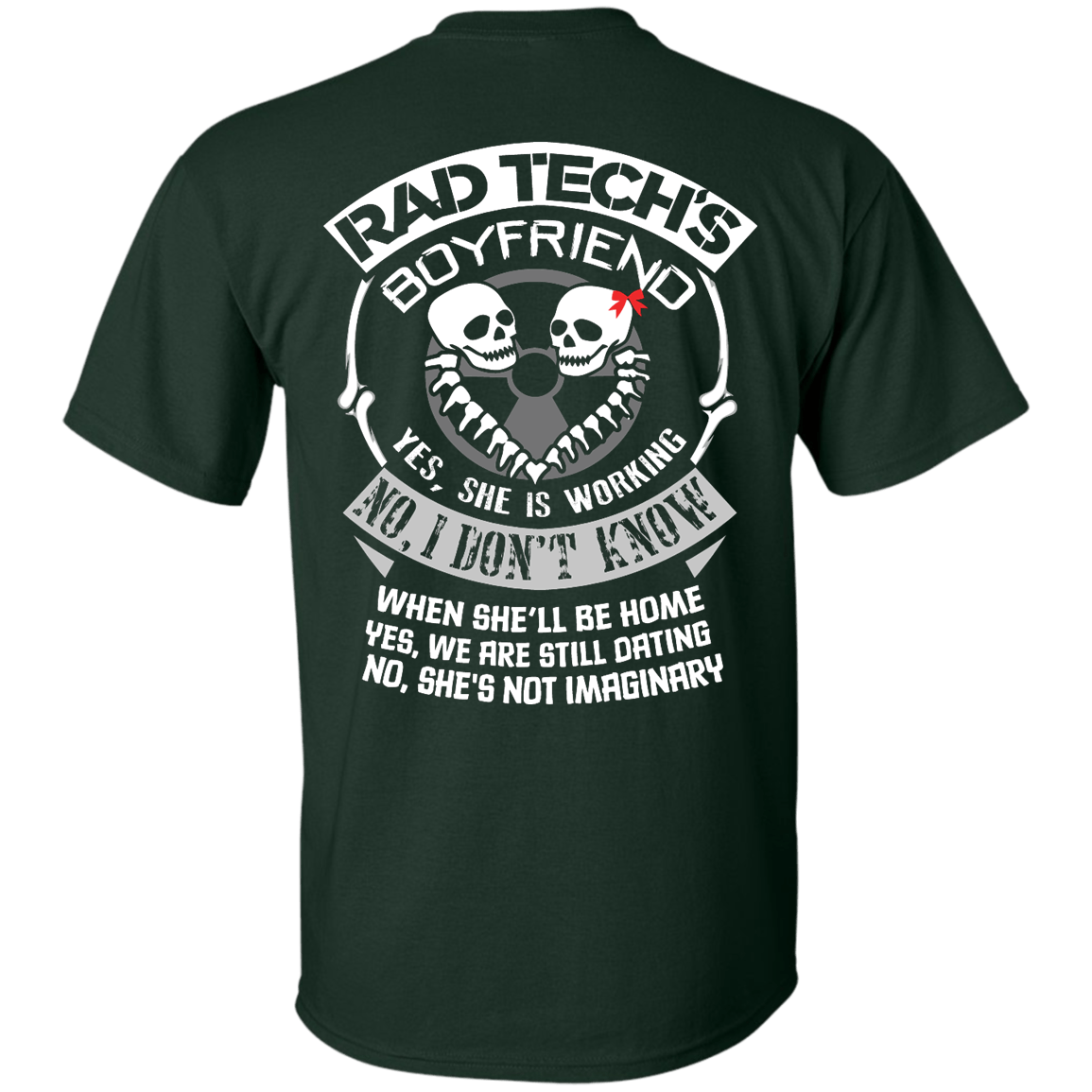 Rad Techs Boyfriend Unisex Tee Decalcustom