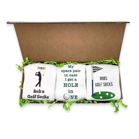 Witty golf sock images