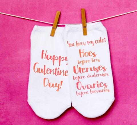 Galentines Day Socks 