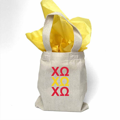 Chi Omega Welcome tote