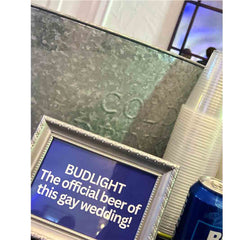 budlight-sponsor-sign-at-a-gay-wedding