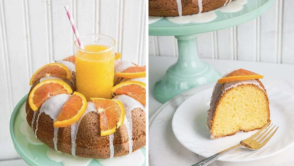 This is an image of a Harvey Wallbanger cake.