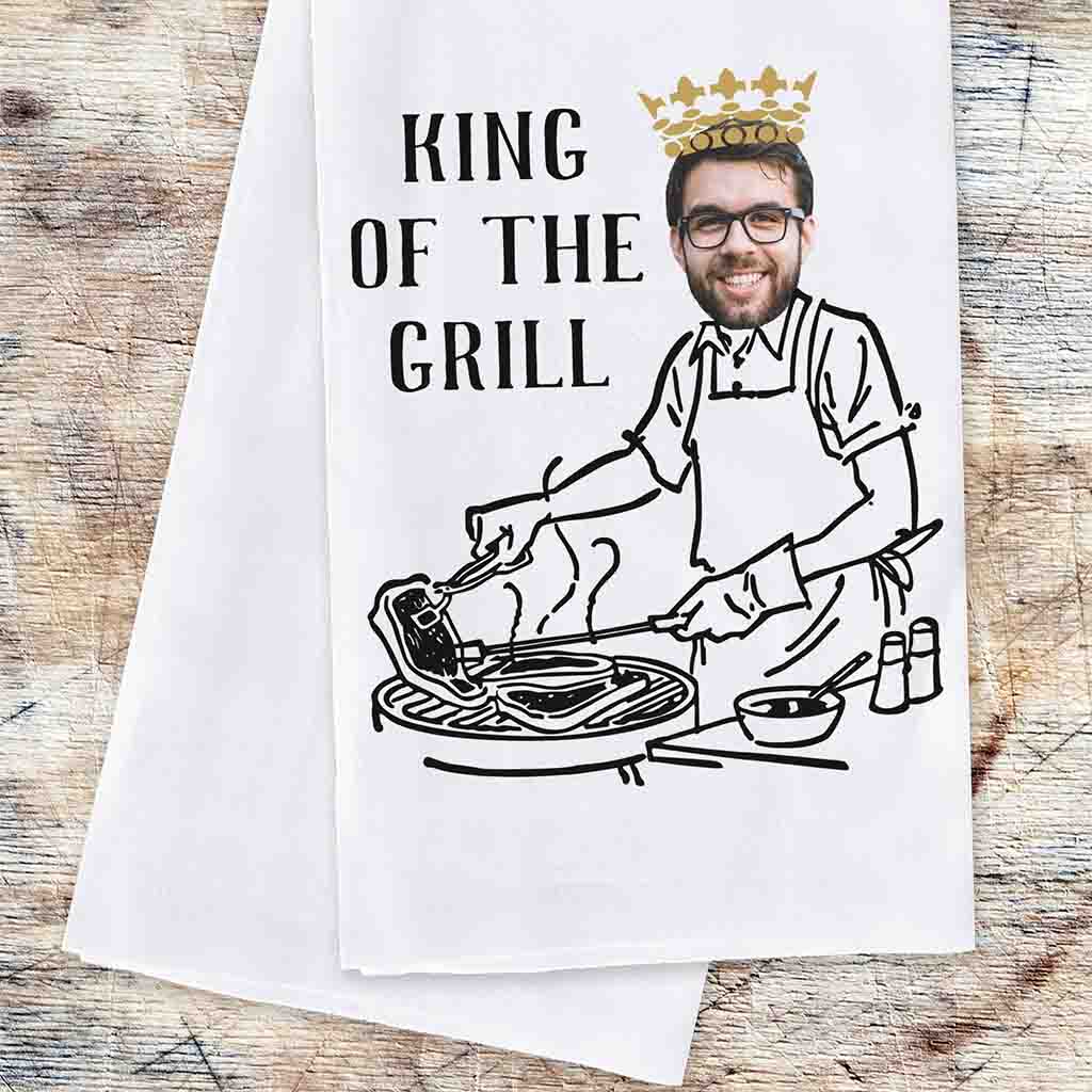 Personalized Kitchen Towels 2 Pc Set for the Cooking Couple