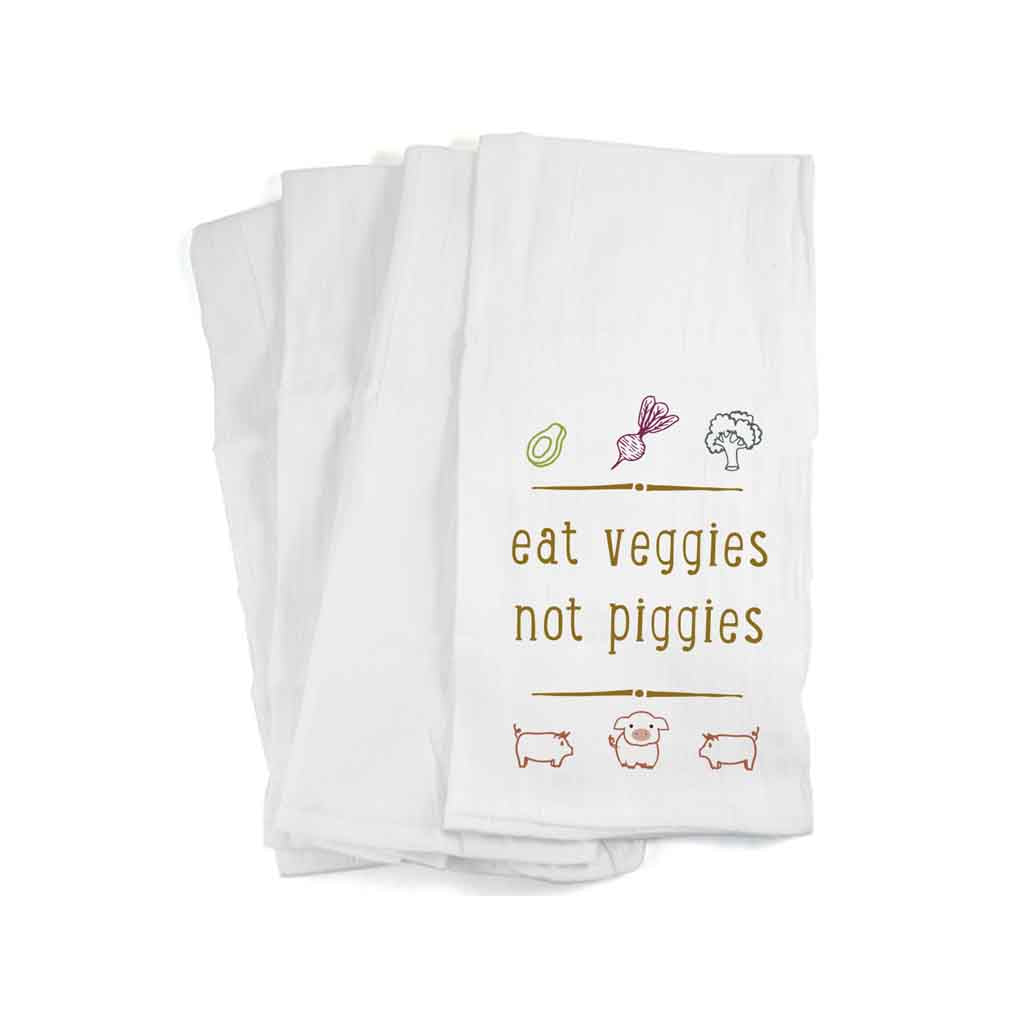 Funny Kitchen Towel - You Don't Impress Friends with Salad