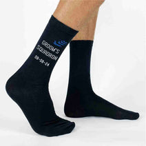 Air Force Groom’s Squadron - Personalized Wedding Socks Nav Image 6