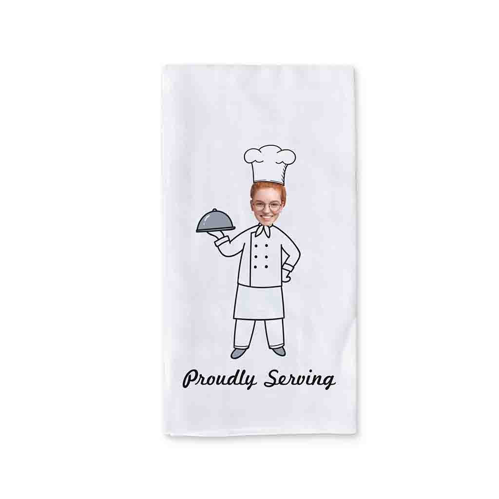 2 Pc Custom Kitchen Towel Set for the Pickleball Player