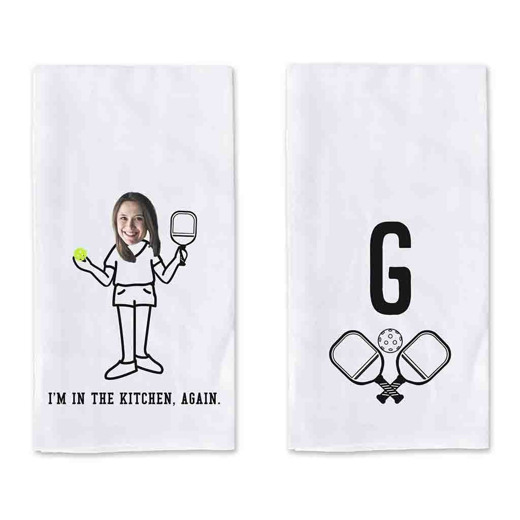 Personalized Kitchen Towels for a Wannabe Cooking Show Host