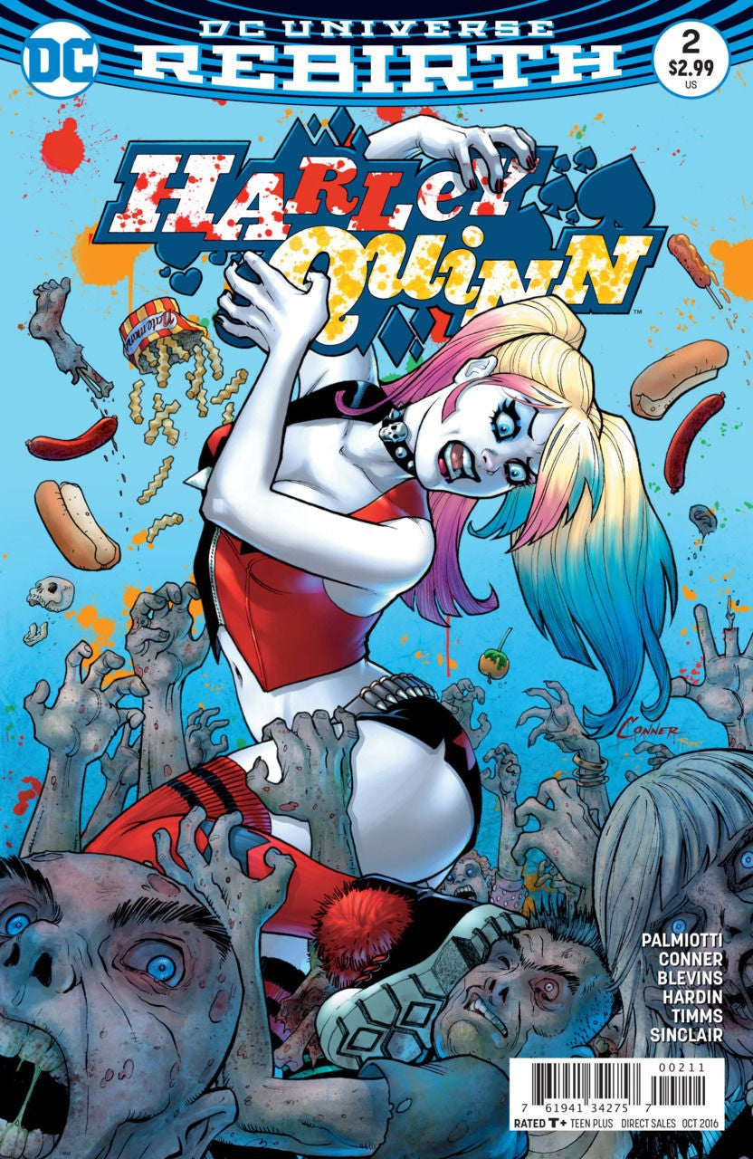 Hot Comic Harley Quinn 2 Dc Rebirth Hot Movie Suicide Squad Own It