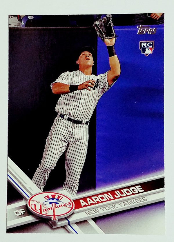 Aaron Judge, Yankees, Rookie, Home Runs, Bombers, Bronx, New York, RC, Baseball, Card