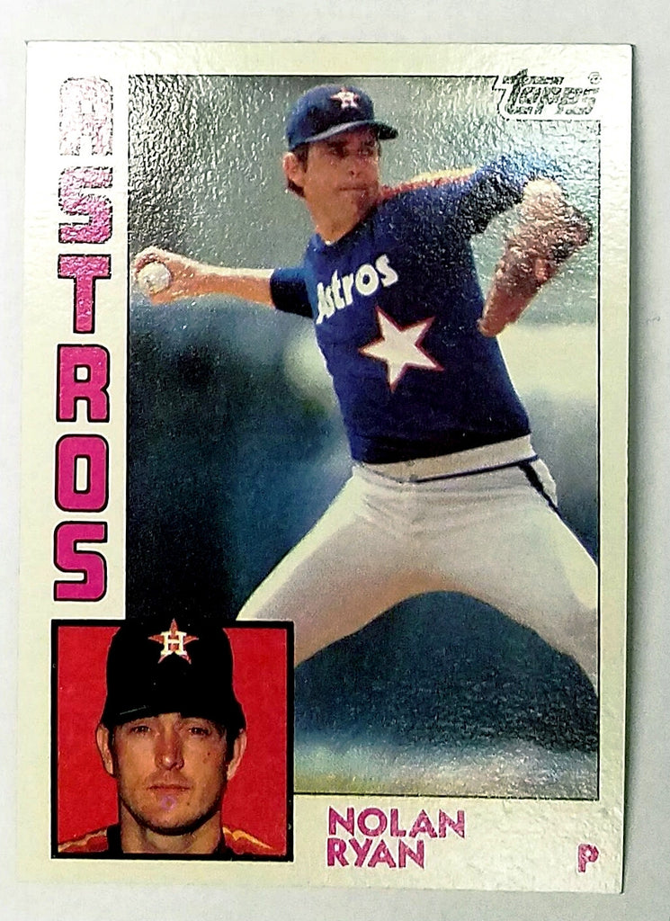 Nolan Ryan 1984 Topps 470 HOF Pitcher Astros, Career Strikeout Leader