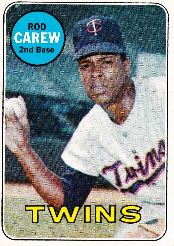 Rod Carew 1969 Topps #510 HOF, Twins, Set Break Card, NM ...