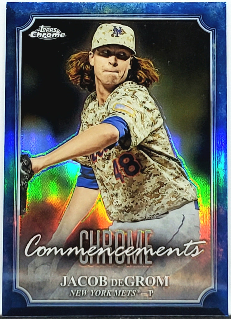 jacob degrom topps chrome 2021