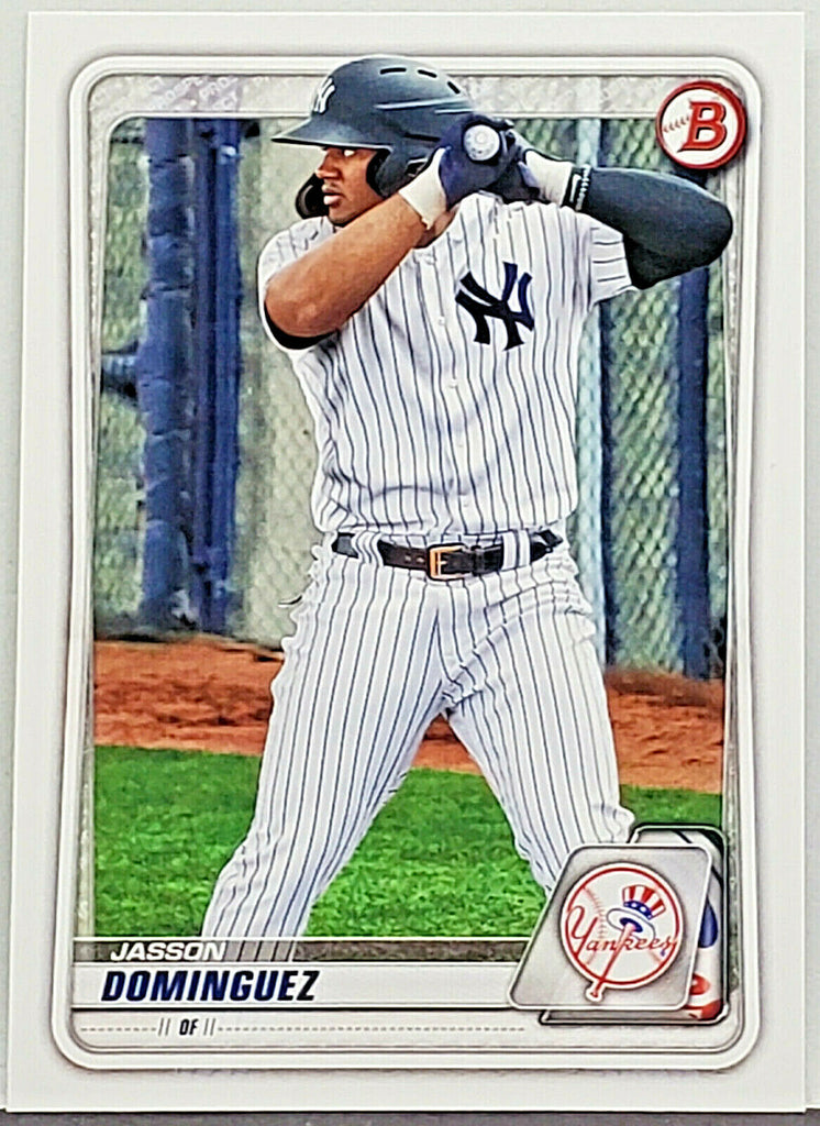 Jasson Dominguez Rookie 2020 Bowman Draft #BD-151, Yankees Phenom!