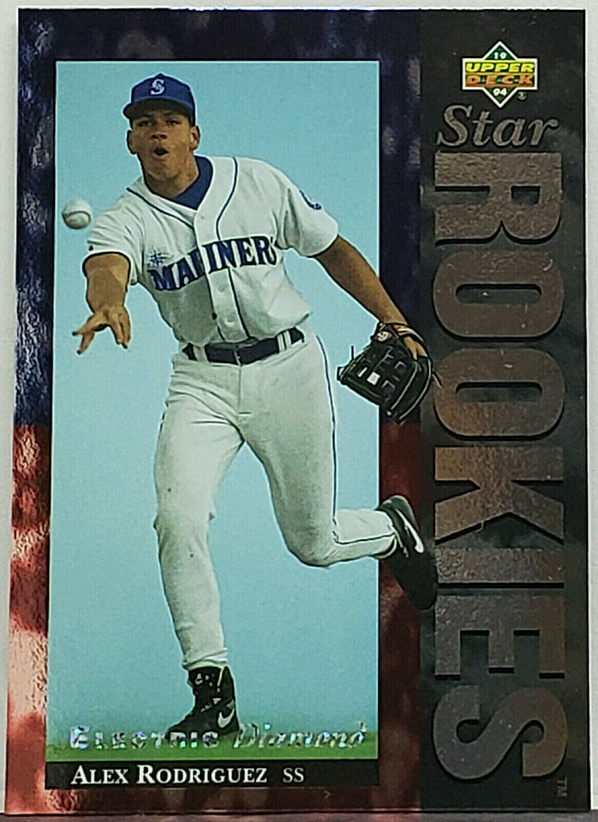 Alex Rodriguez Rookie SP "Electric Diamond" 1994 Upper Deck #24, A-Rod