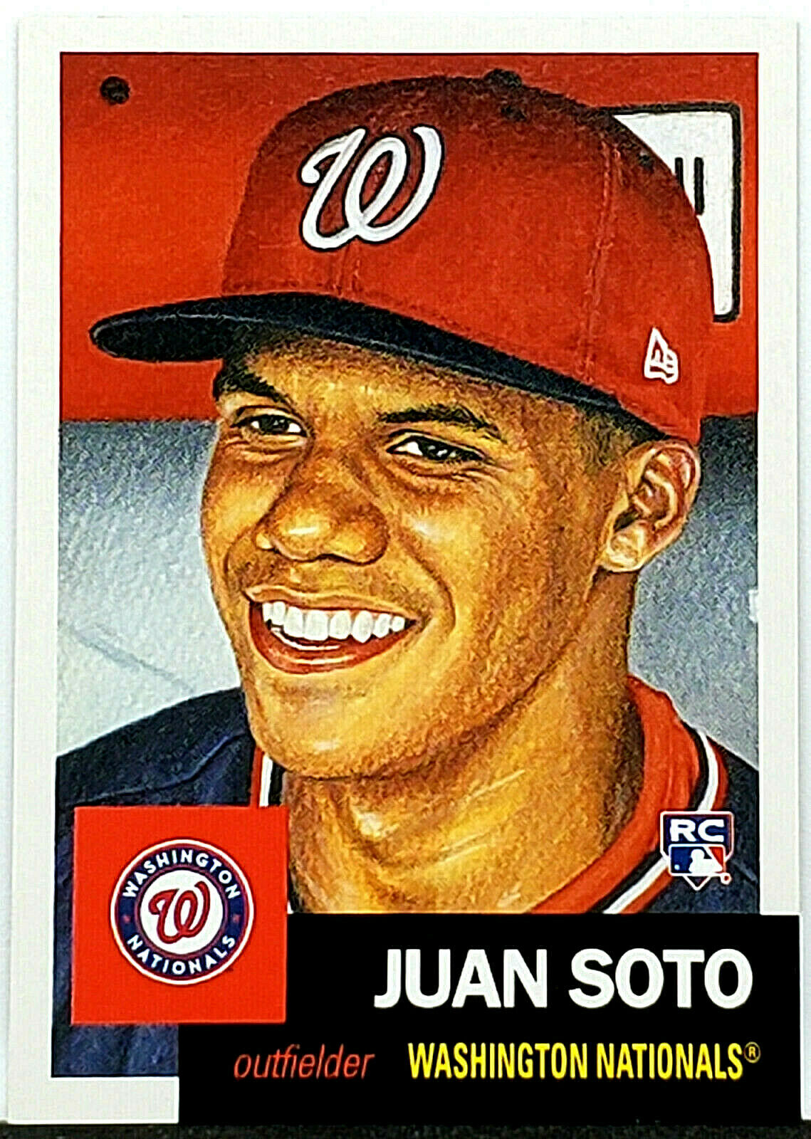 Juan Soto Rookie 2018 Topps Living #43, Washington Nationals Superstar