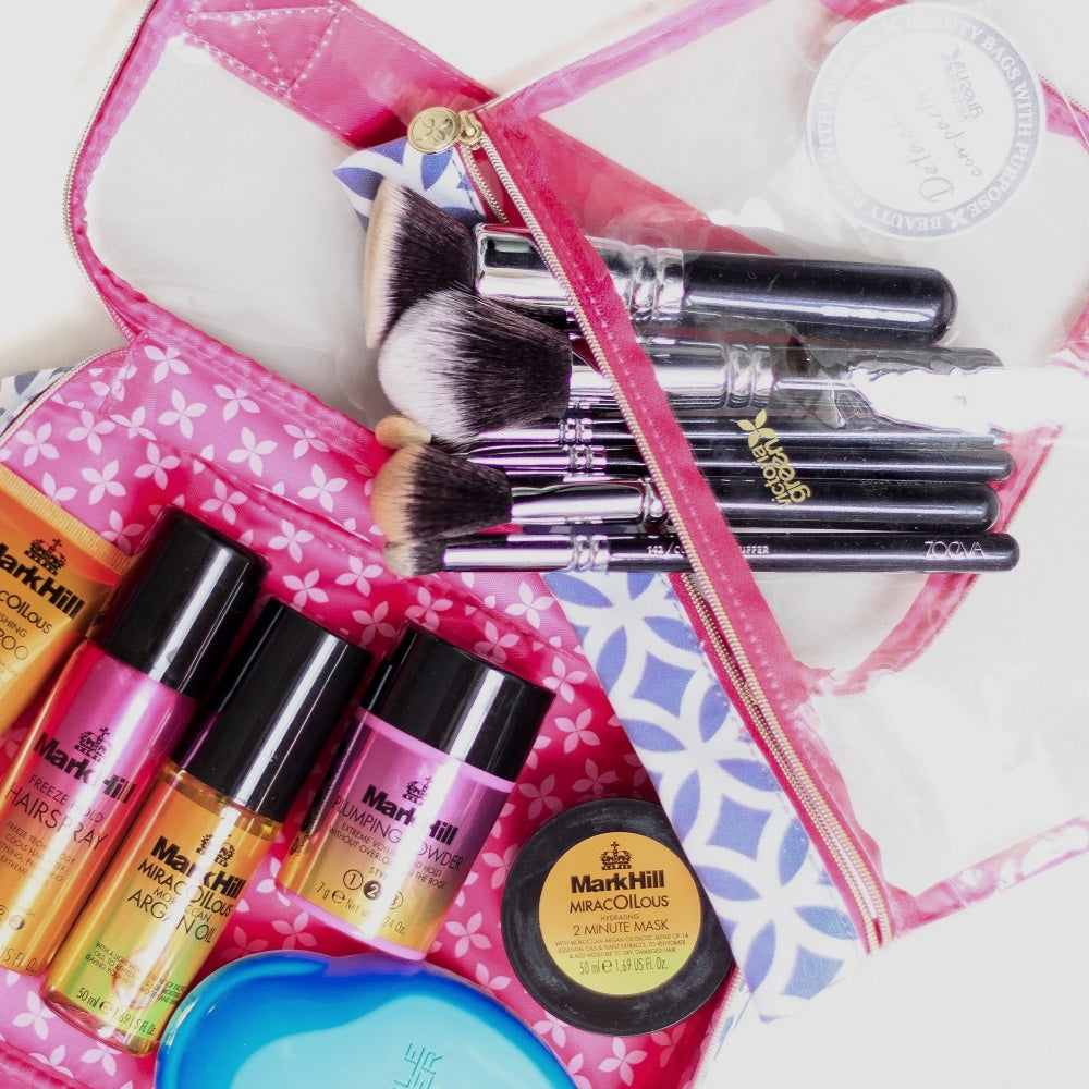 best travel makeup bag according to beauty bloggers