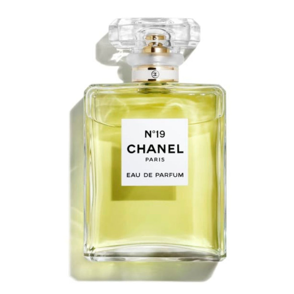 Chanel No 19 perfume for beauty wash bag