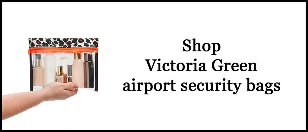 shop Victoria Green airport security bags