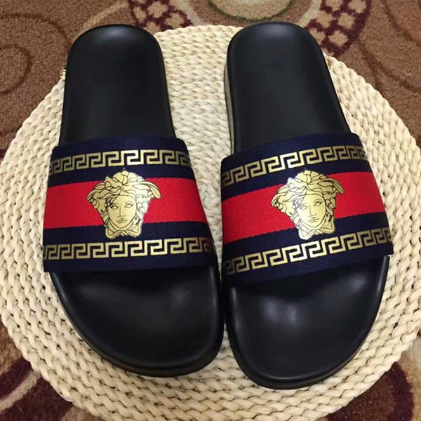 Versace Woman Men Fashion Slipper Sandals Shoes