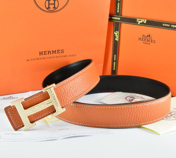 Herm猫s Fashion Woman Men Buckle Belt Leather Belt
