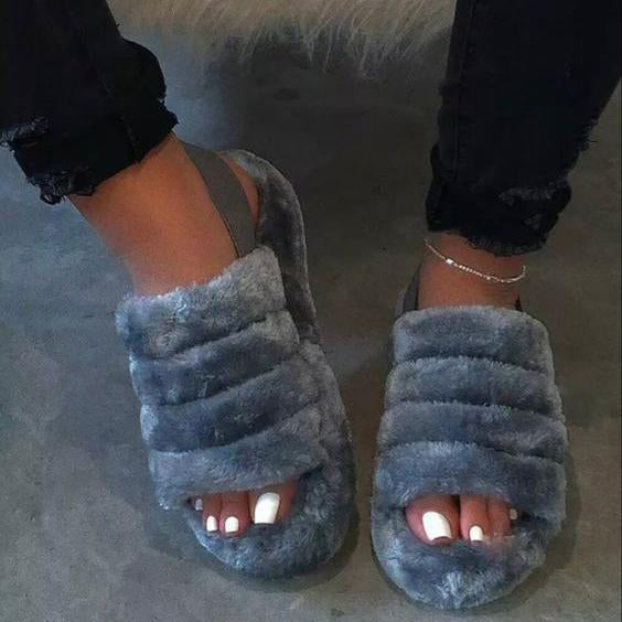 UGG Hight Quality Women Fashion Fur Flats Sandals Slipper Shoes Boots