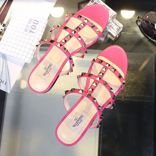 Valentino Women Fashion Slipper Sandals Shoes