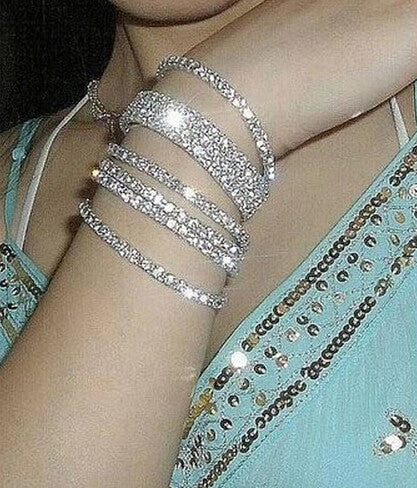 Fashion elastic diamond Bracelet