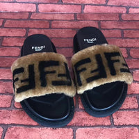 UGG x LV Monogram Slippers from charm-luxury