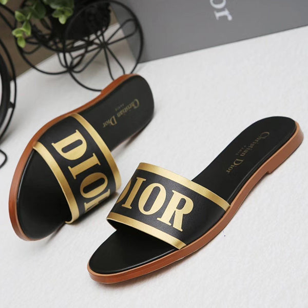 Dior Women Fashion Flats Slipper Shoes
