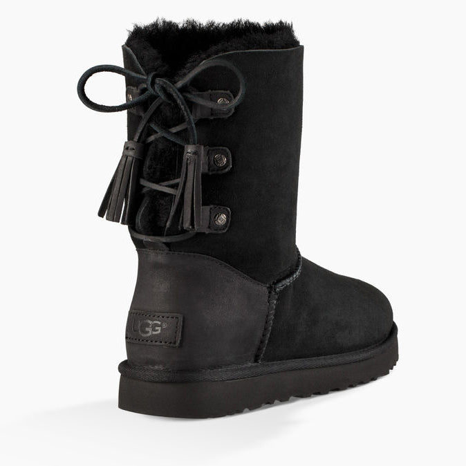 UGG Women Leather Shoes Winter Half Boots Shoes