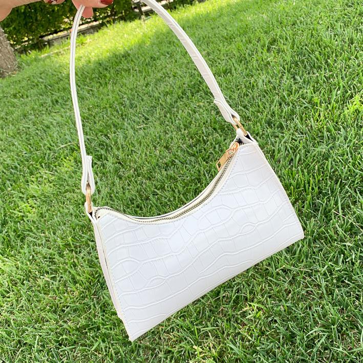 Fashion Exquisite Shopping Bag Retro Casual Women Totes Shoulder Bags Female Leather Solid Color Cha