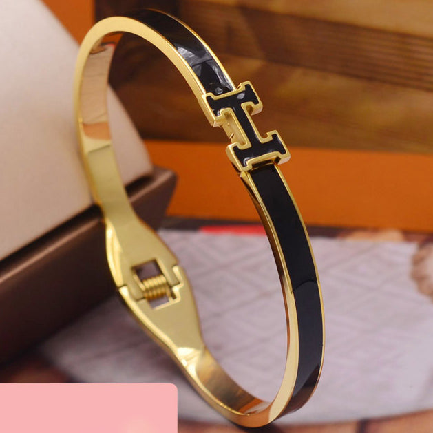 Hermes Women Fashion Hollow Out Bracelet Jewelry