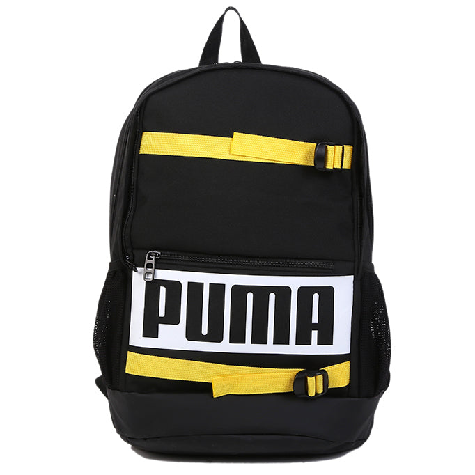 PUMA Women Fashion Velvet Shoulder Bag Bookbag Backpack Daypack