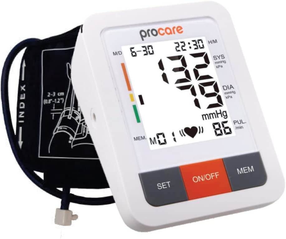 Procare Upper Arm Blood Pressure Monitor with Extra Large (XL) Cuff (2