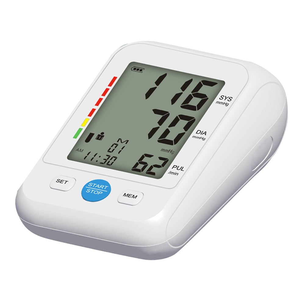 Blood Pressure Monitor Large LED Screen Automatic Wrist Digital BP Machine