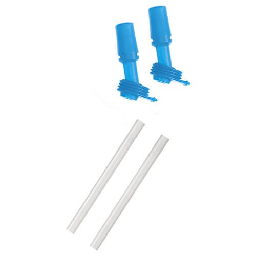 CamelBak Eddy Kids Bottle Bite Valves and Straws, Blue